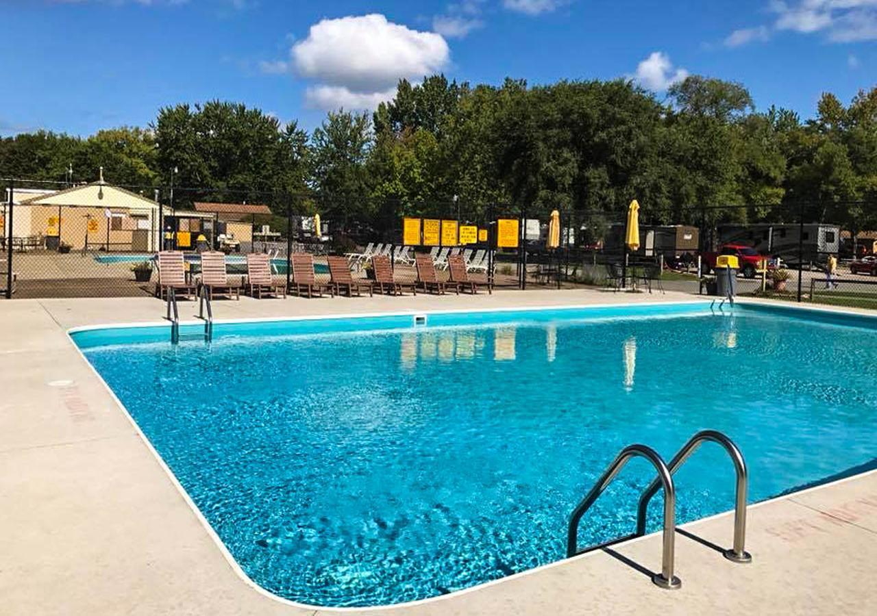 Hotel Sandusky Koa Holiday Campground Esterno foto
